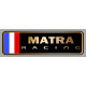 MATRA RACING Sticker gauche vinyle laminé