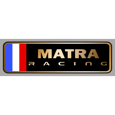 MATRA RACING Sticker gauche vinyle laminé