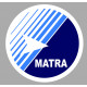 MATRA  Sticker  vinyle laminé