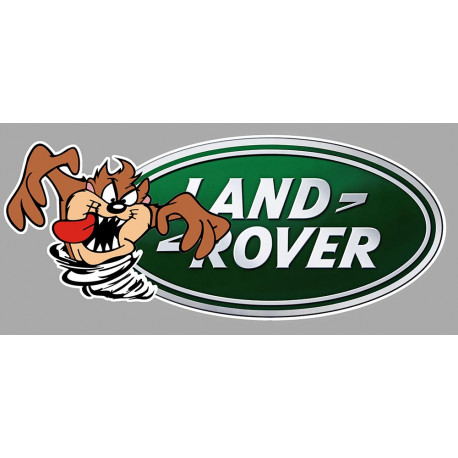 LAND ROVER TAZ Sticker gauche vinyle laminé