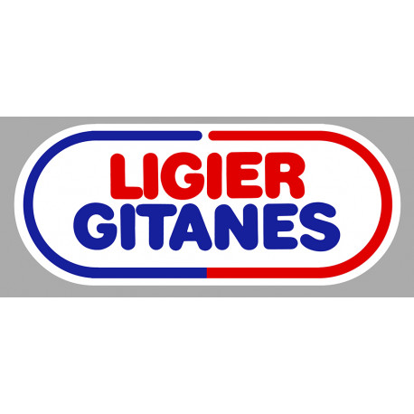 LIGIER GITANES Sticker vinyle laminé