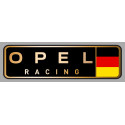 OPEL RACING Sticker droit vinyle laminé