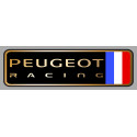 PEUGEOT RACING Sticker droit vinyle laminé