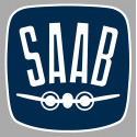 SAAB  Sticker vinyle laminé