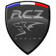 PEUGEOT RCZ RACING Sticker gauche vinyle laminé