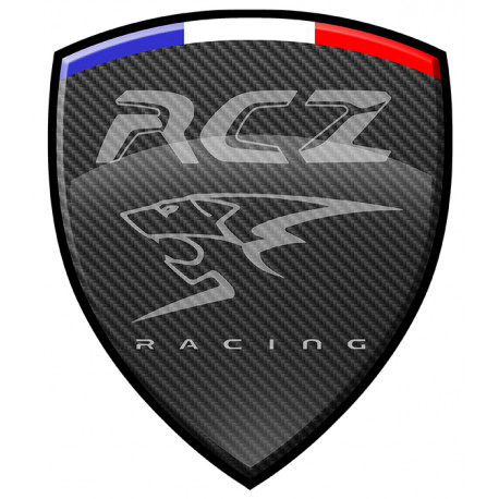 PEUGEOT RCZ RACING Sticker gauche vinyle laminé