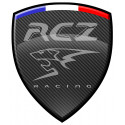 PEUGEOT RCZ RACING Sticker gauche vinyle laminé (optical illusion)