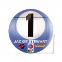 Jackie STEWART n°1 left  laminated decal