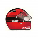 Gilles VILLENEUVE Helmet sticker vinyle laminé droit