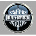 HARLEY DAVIDSON laminated decal ( optical illusion )