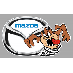 MAZDA Right TAZ laminated decal