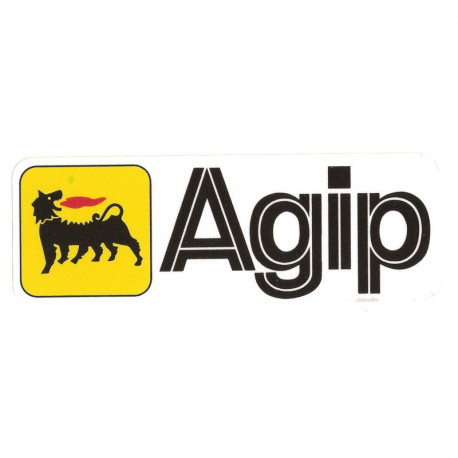 AGIP Sticker vinyle laminé