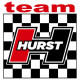 HURST TEAM Sticker vinyle laminé