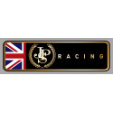 JPS Racing left  laminated decal