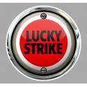 LUCKY STRIKE laminated decal