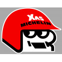 MICHELIN  XAS Sticker gauche vinyle laminé