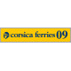 corsica ferries 2009 Laminated decal