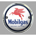 MOBILGAS Laminated decal