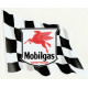 MOBILGAS left Flag Laminated decal