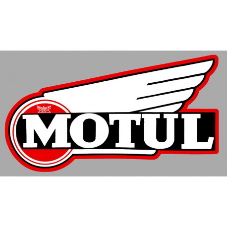 MOTUL  (1957)  Sticker vinyle laminé