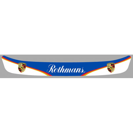 ROTHMANS Helmet Visor Sunstrip laminated decal