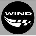 WIND  Sticker  vinyle laminé