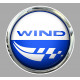 WIND  Sticker   vinyle laminé