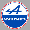 WIND Laminated decal