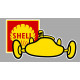 SHELL  Laminated decal