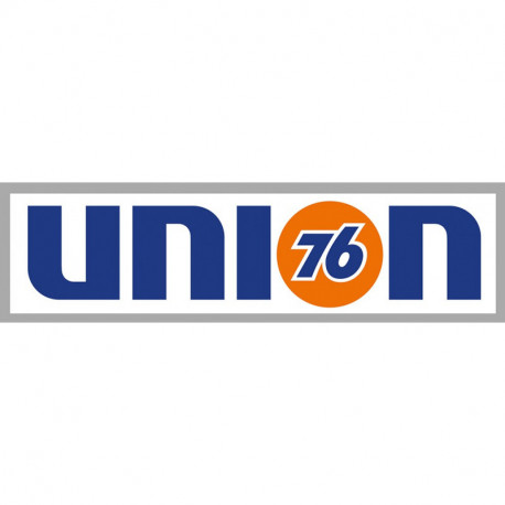 " 76 " UNION   laminated decal