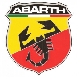 ABARTH  laminated decal