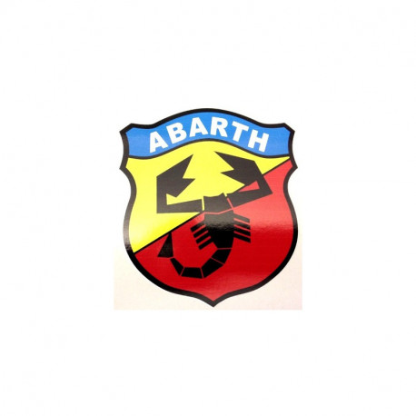 ABARTH  laminated decal