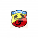 ABARTH Sticker vinyle laminé