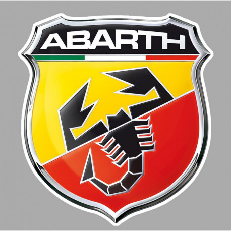 ABARTH Sticker vinyle laminé