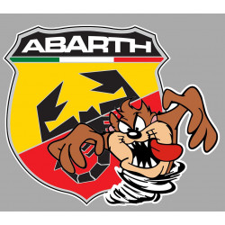 ABARTH left  TAZ laminated decal