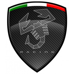 ABARTH Racing laminated decal