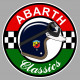 ABARTH CLASSICS Sticker vinyle laminé