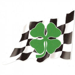 ALFA ROMEO  right Flag  Laminated decal