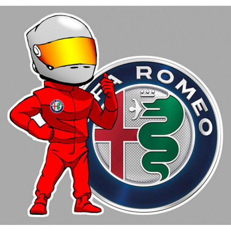 ALFA ROMEO  right Pilot  Laminated decal