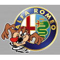 ALFA ROMEO  right Taz  Laminated decal