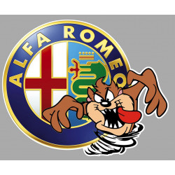 ALFA ROMEO  left Taz  Laminated decal