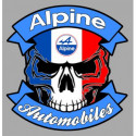 ALPINE Skull vinyle laminé