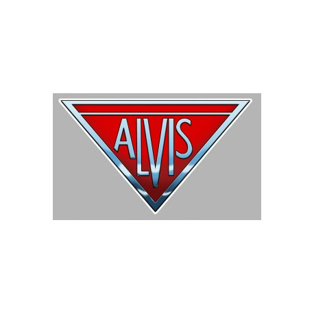 ALVIS  laminated decal