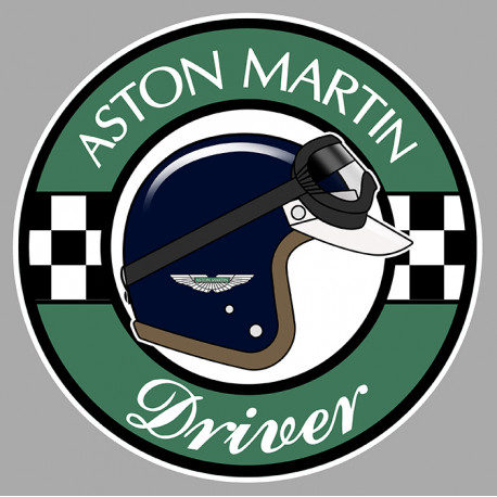 ASTON MARTIN Driver laminated decal