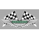 ASTON MARTIN Flags laminated decal