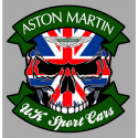 ASTON MARTIN Skull laminated decal