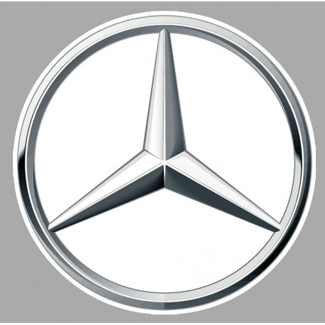 MERCEDES BENZ  Sticker vinyle laminé