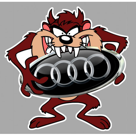 AUDI Taz  laminated decal