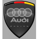 AUDI RACING laminated decal