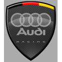 AUDI RACING laminated decal